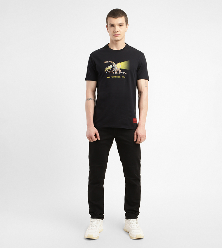 Graphic Printed Crew Neck T-Shirt