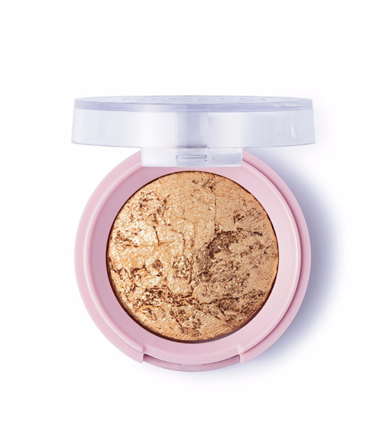 Stars Baked Eye Shadow Golden Party 02