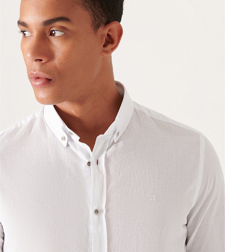 Solid Regular Fit Shirt