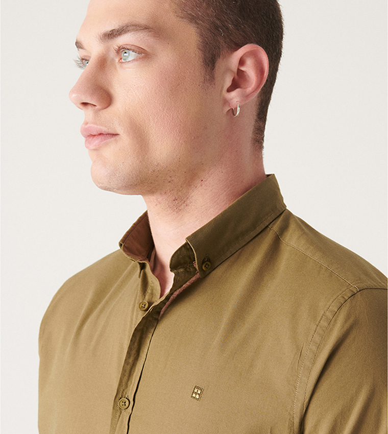 Solid Regular Fit Shirt