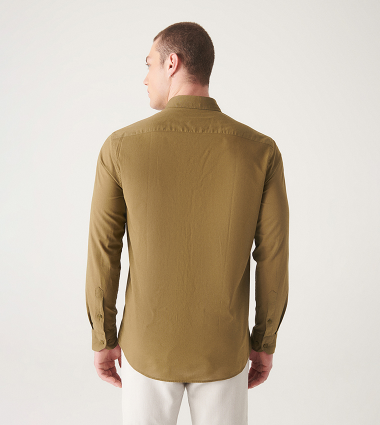 Solid Regular Fit Shirt