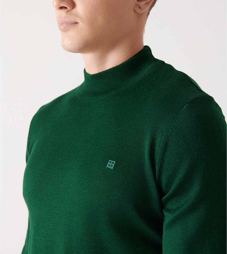 Solid Long Sleeves Sweater