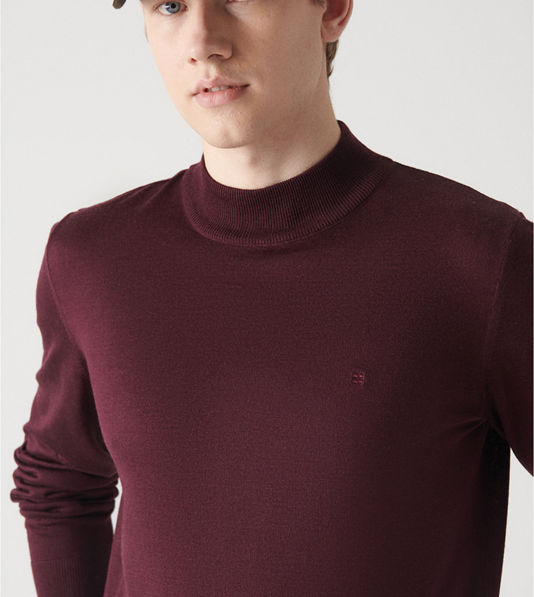 Solid Long Sleeves Sweater