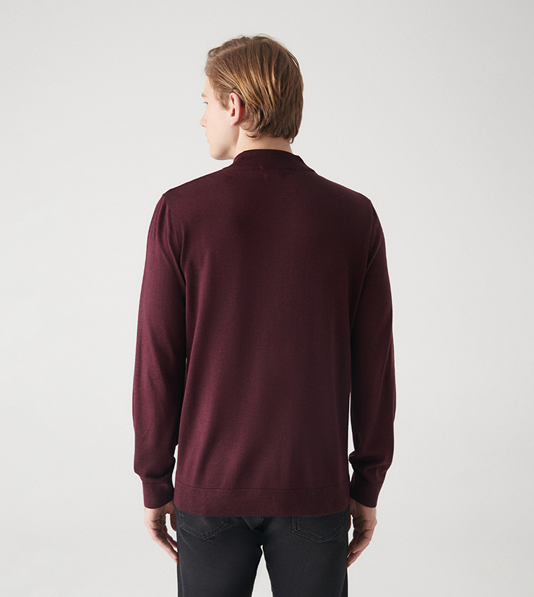 Solid Long Sleeves Sweater