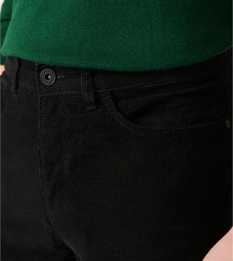 Mid Rise Slim Fit Lycra Trousers