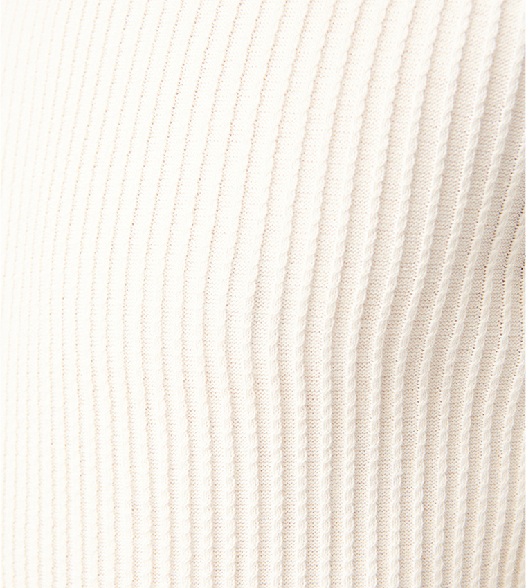 Ribbed Long Sleeves Sweater