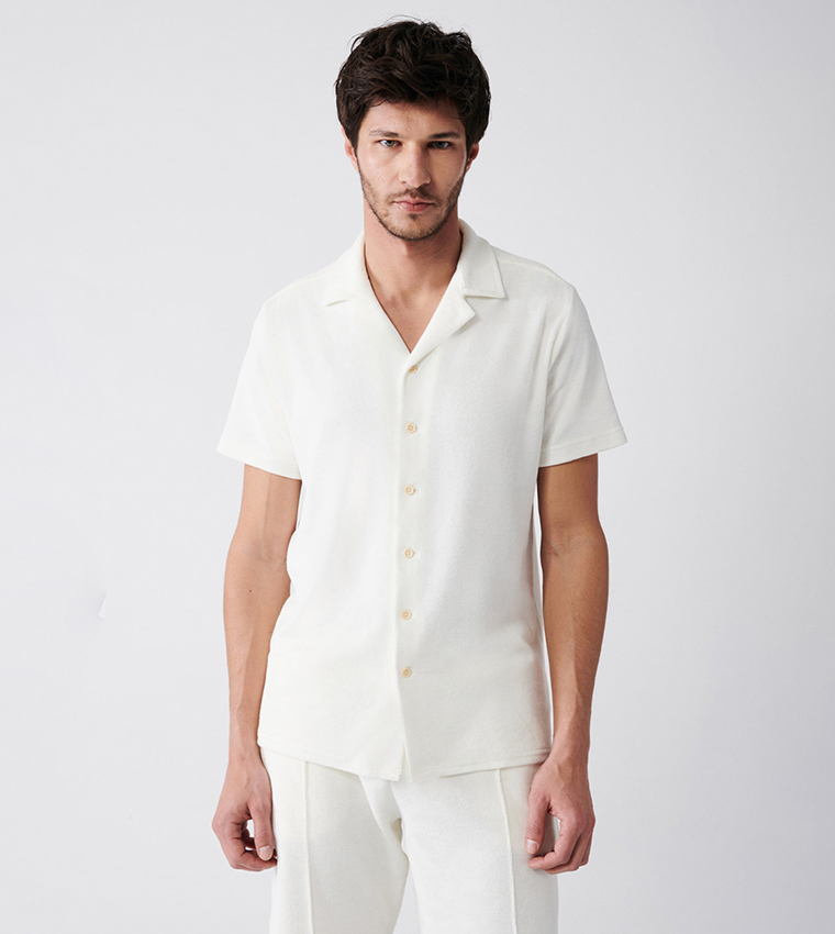 Solid Short Sleeves Shirt