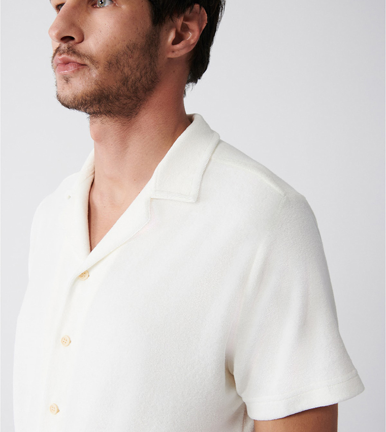 Solid Short Sleeves Shirt
