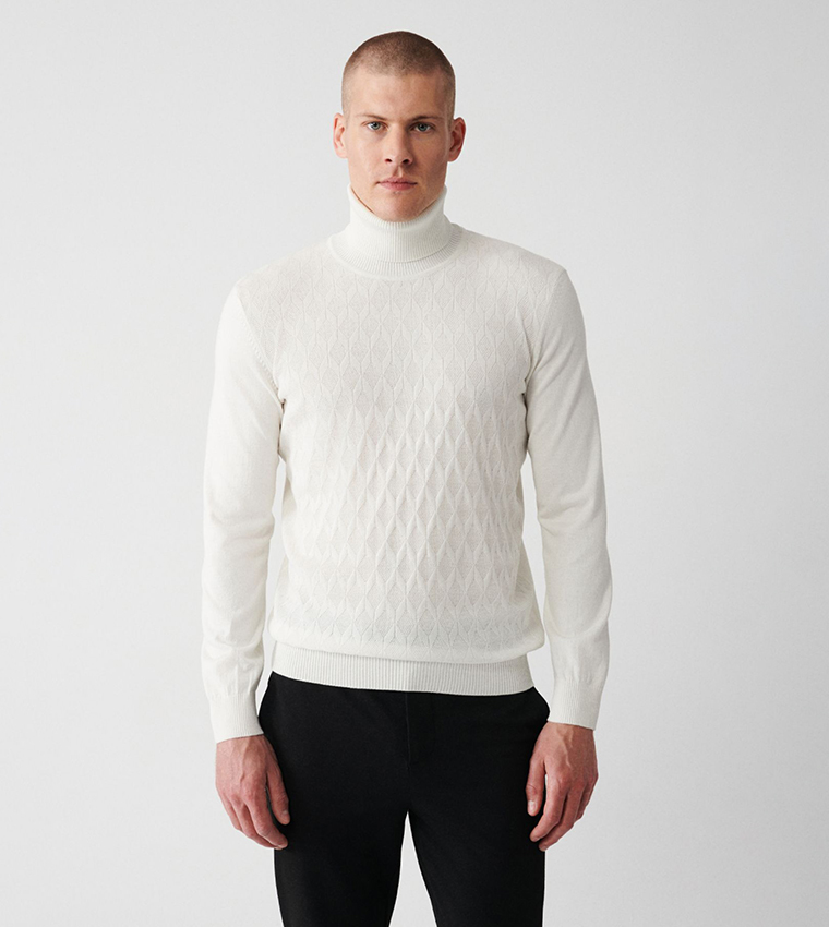 Knitted Turtleneck Sweater