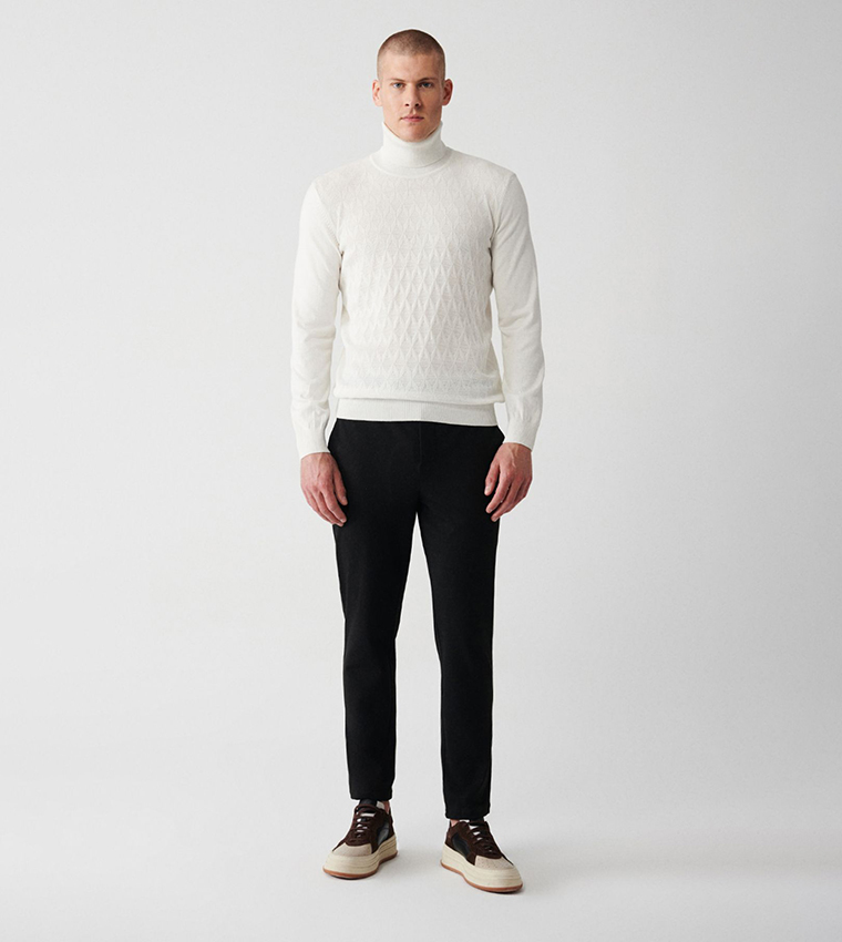Knitted Turtleneck Sweater