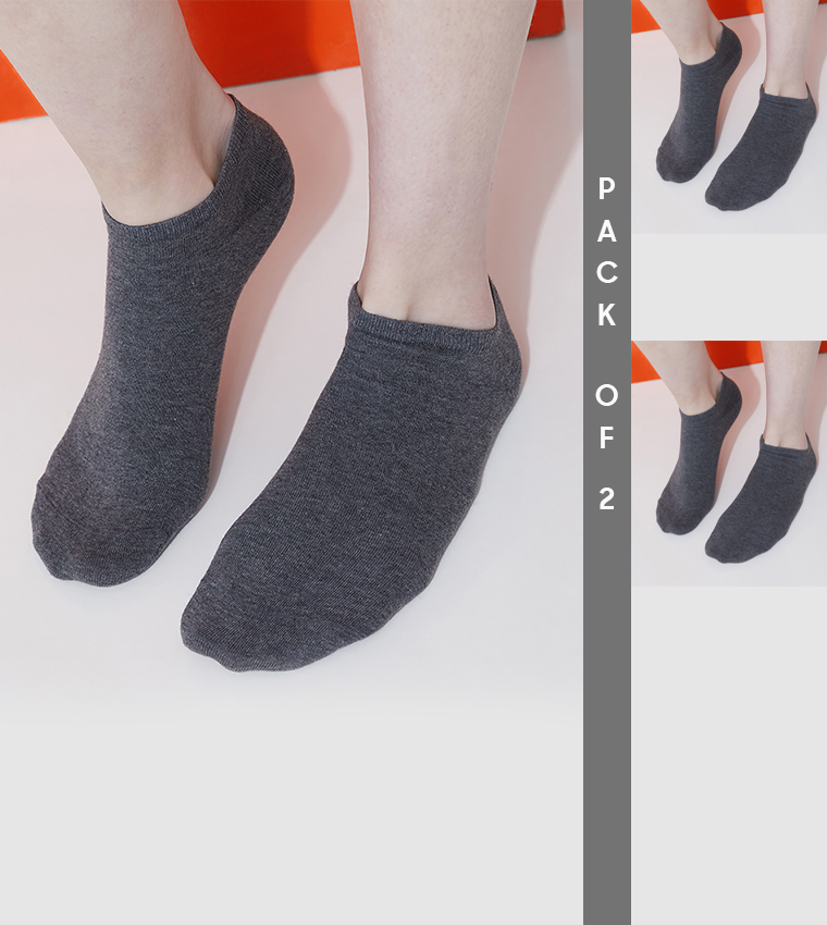 2 Pack Ankle Socks