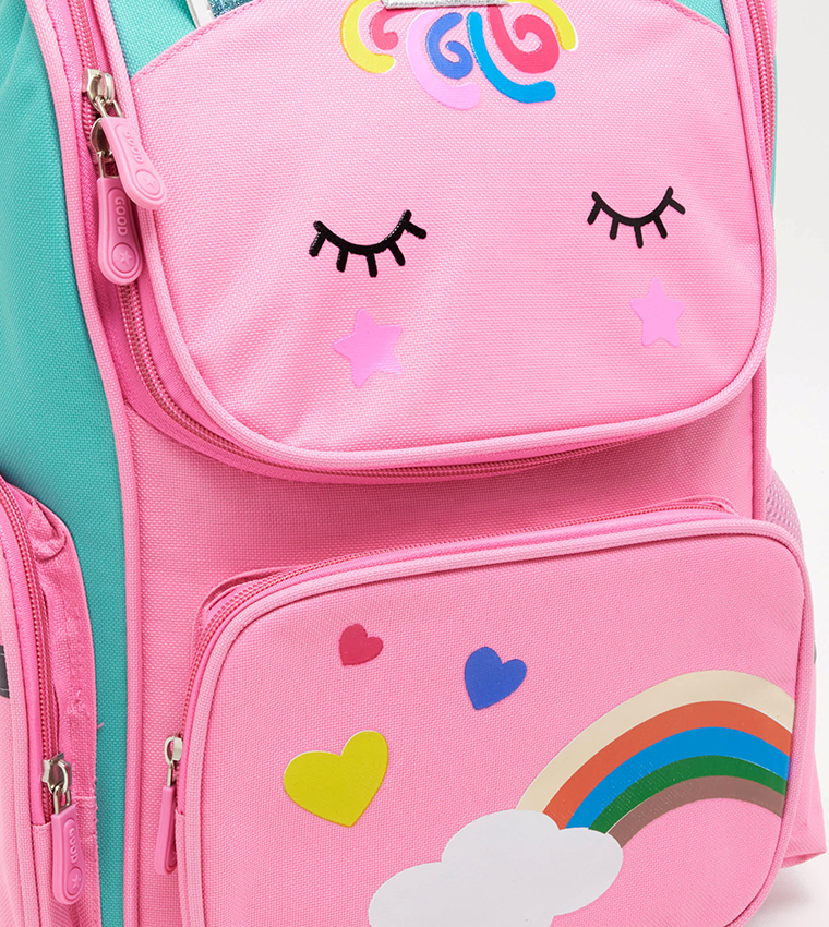 Unicorn Printed School Backpack