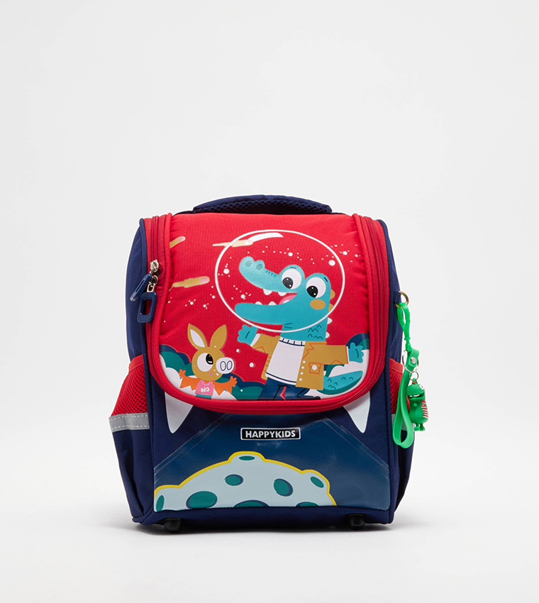 Buy R B Kids Printed Zipper School Backpack In Multiple Colors 6thStreet Bahrain