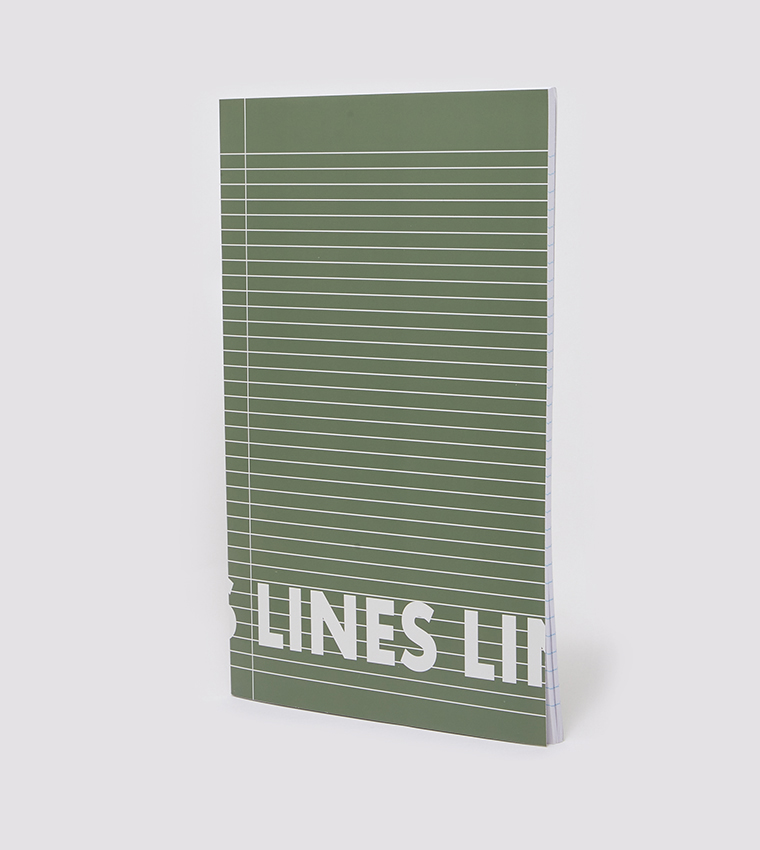 Set Of 3 A4 Excercise Lines Book 40 Sheets