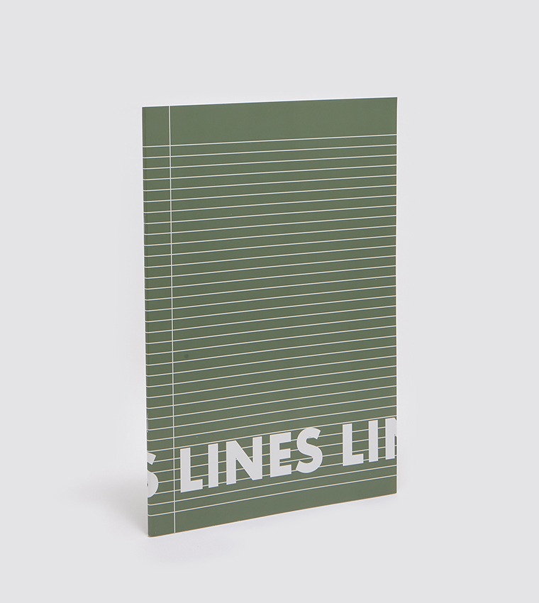 Set Of 3 A4 Excercise Lines Book 40 Sheets