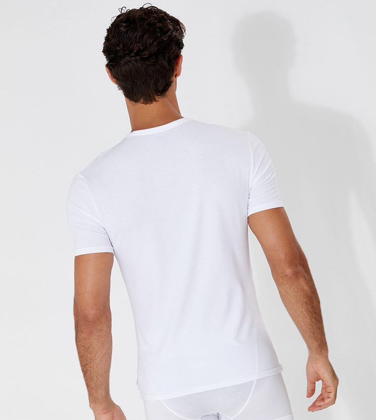 Pack of 2 Shorts Sleeves Vest