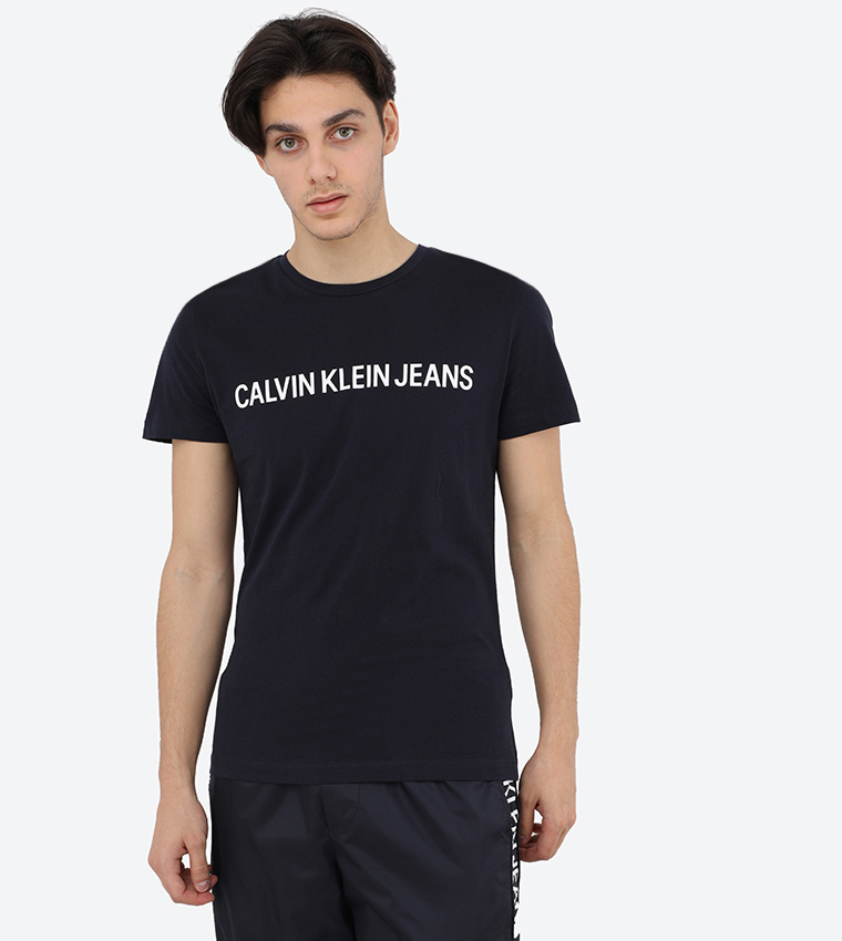 Calvin klein jeans Core Institutional Logo Slim Fit Short Sleeve T