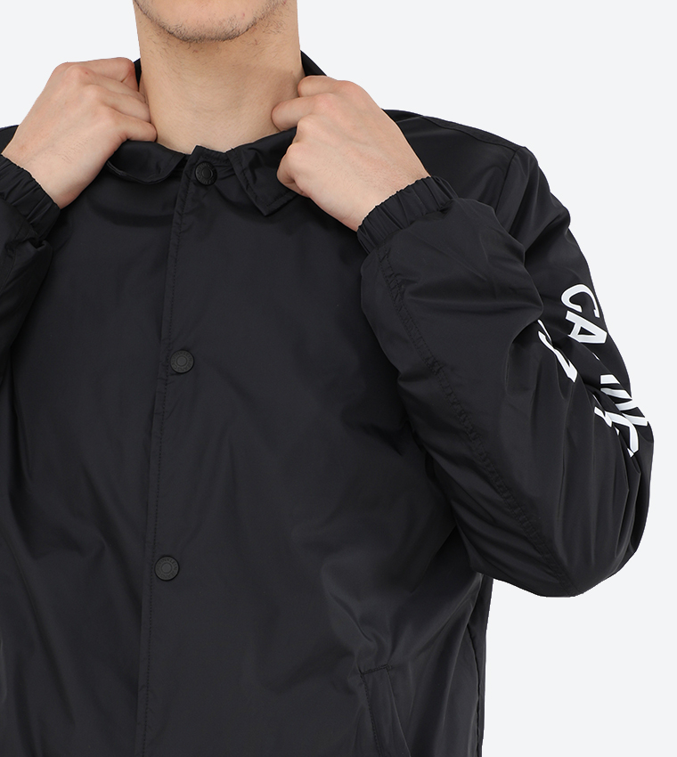 Calvin klein institutional logo coach jacket best sale