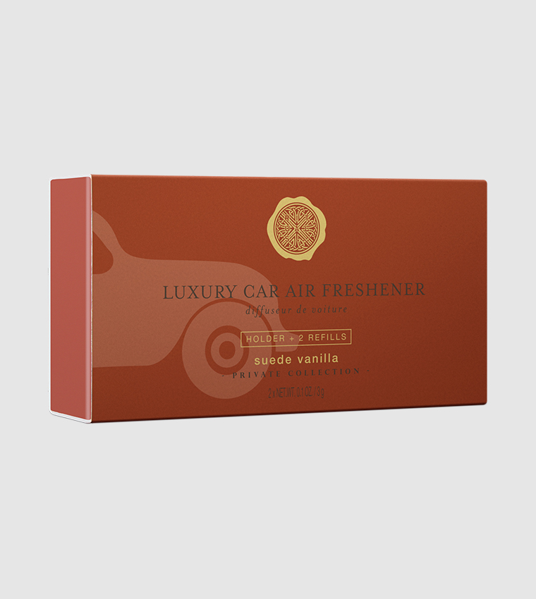 Suede Vanilla Car Air Freshener - 2x3g