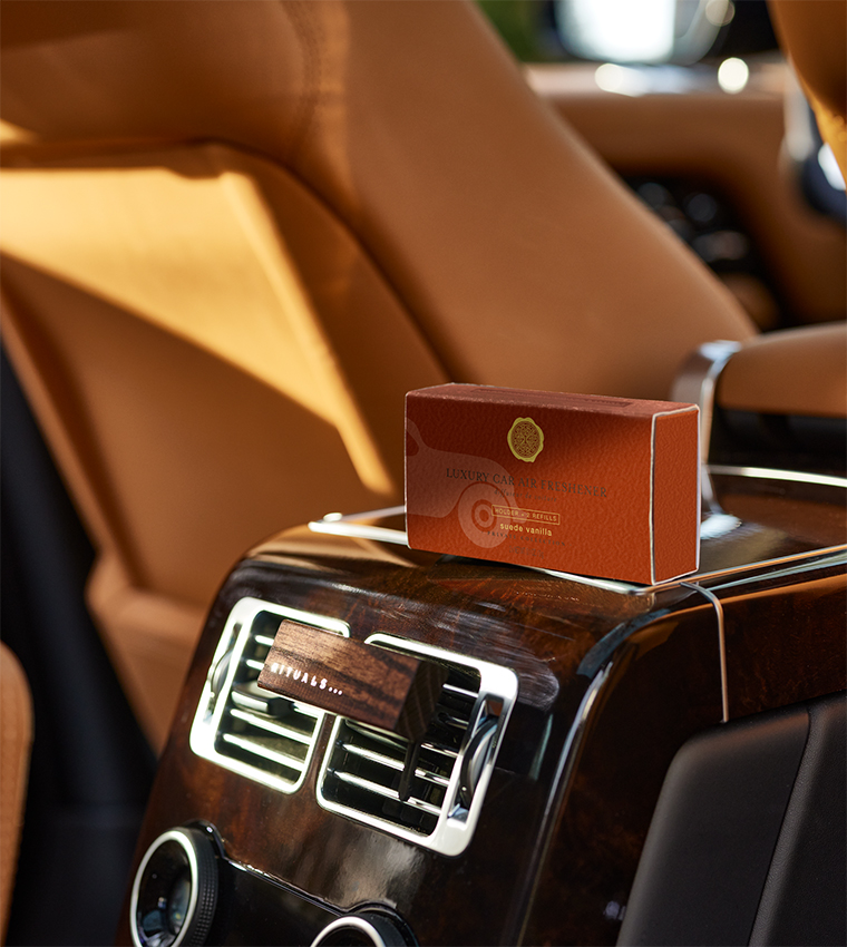 Suede Vanilla Car Air Freshener - 2x3g