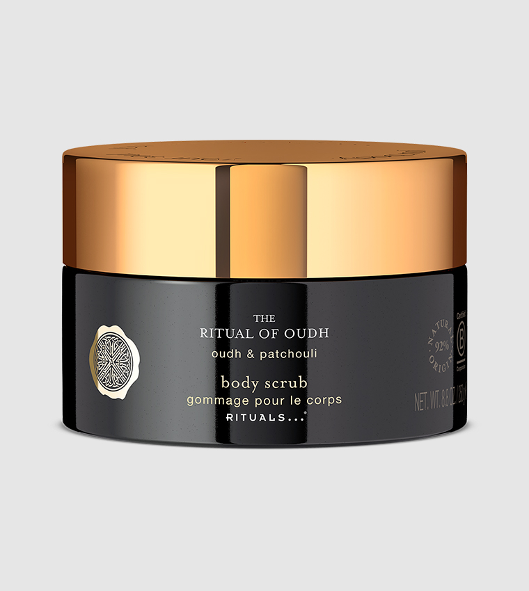 مقشر جسم بالسكر ذا ريتوال أوف عود - 250غ