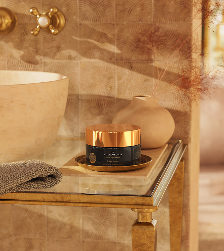 مقشر جسم بالسكر ذا ريتوال أوف عود - 250غ