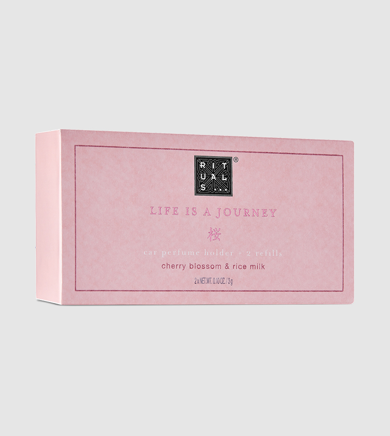 Life is a Journey Sakura Car Perfume - 2x3g