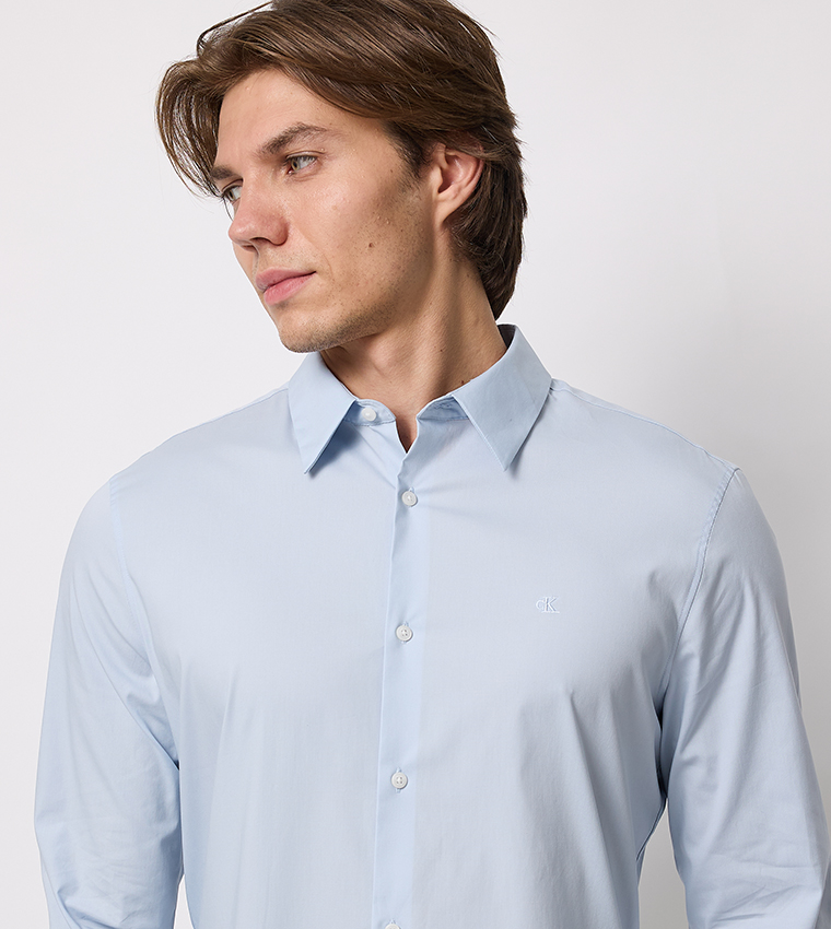 Solid Long Sleeves Formal Shirt