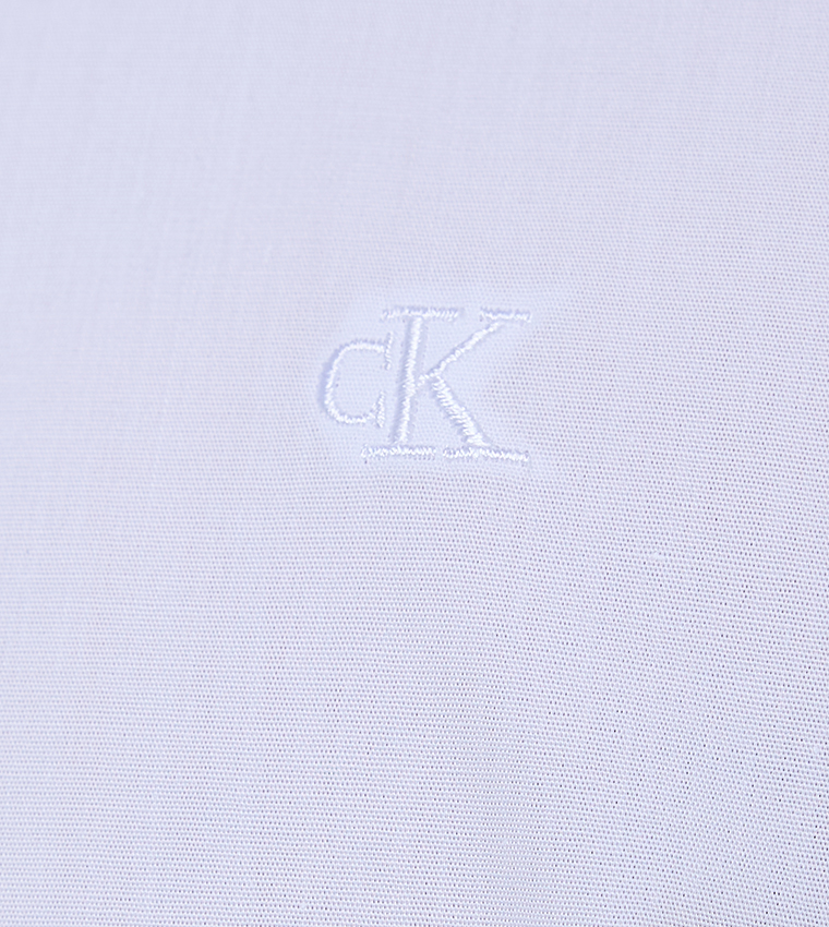 Logo Embroidered Long Sleeves Shirt