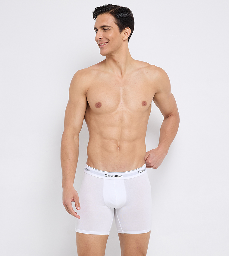 Pack of 3 Logo Waistband Boxer Briefs