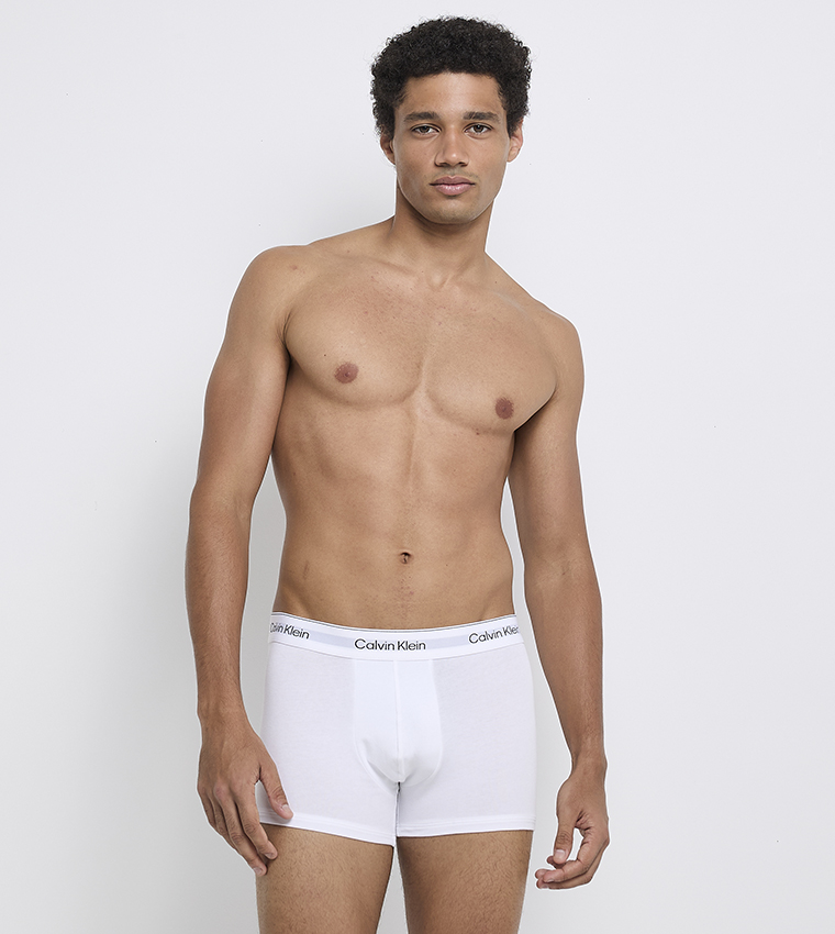 Pack of 5 Logo Waistband Trunks