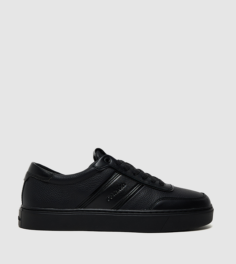 CLEAN Textured Low-Top Sneakers