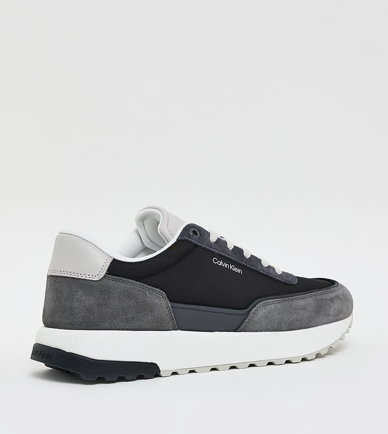 Color Block Lace Up Sneakers