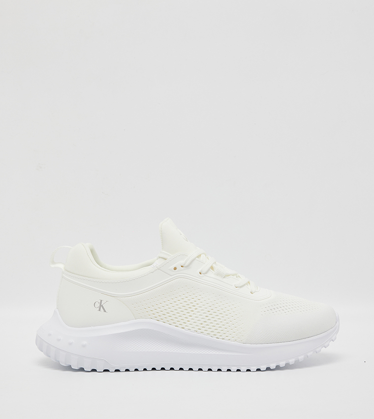 Knitted Lace Up Sneakers