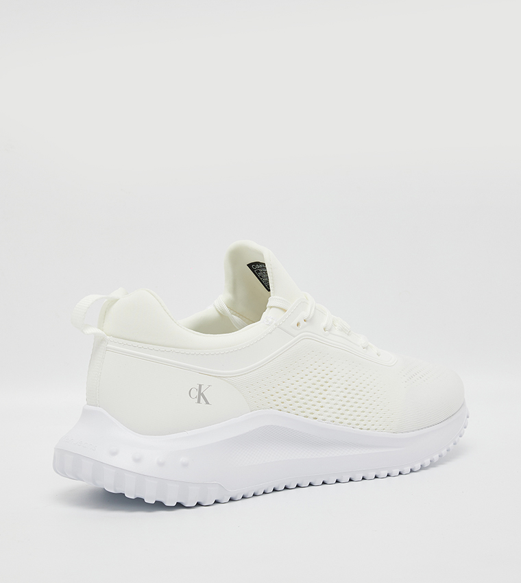 Knitted Lace Up Sneakers