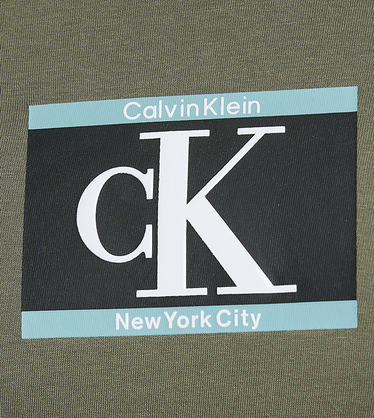 Monogram Printed Crew Neck T-Shirt