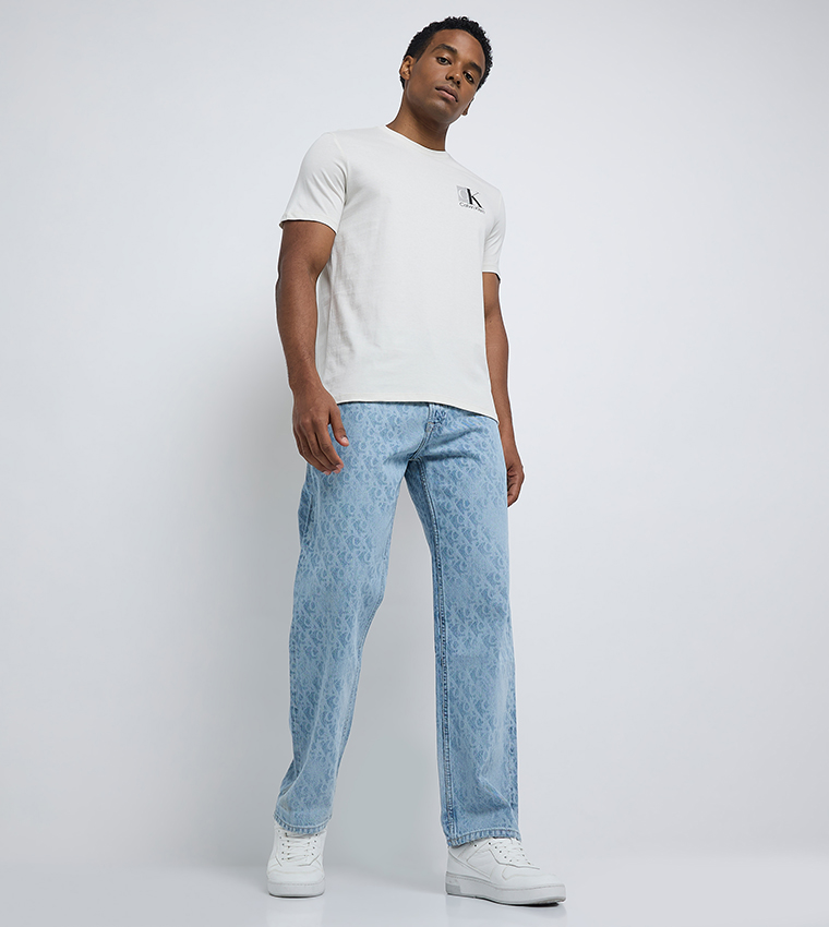 30s Logo Printed Crew Neck T-Shirt