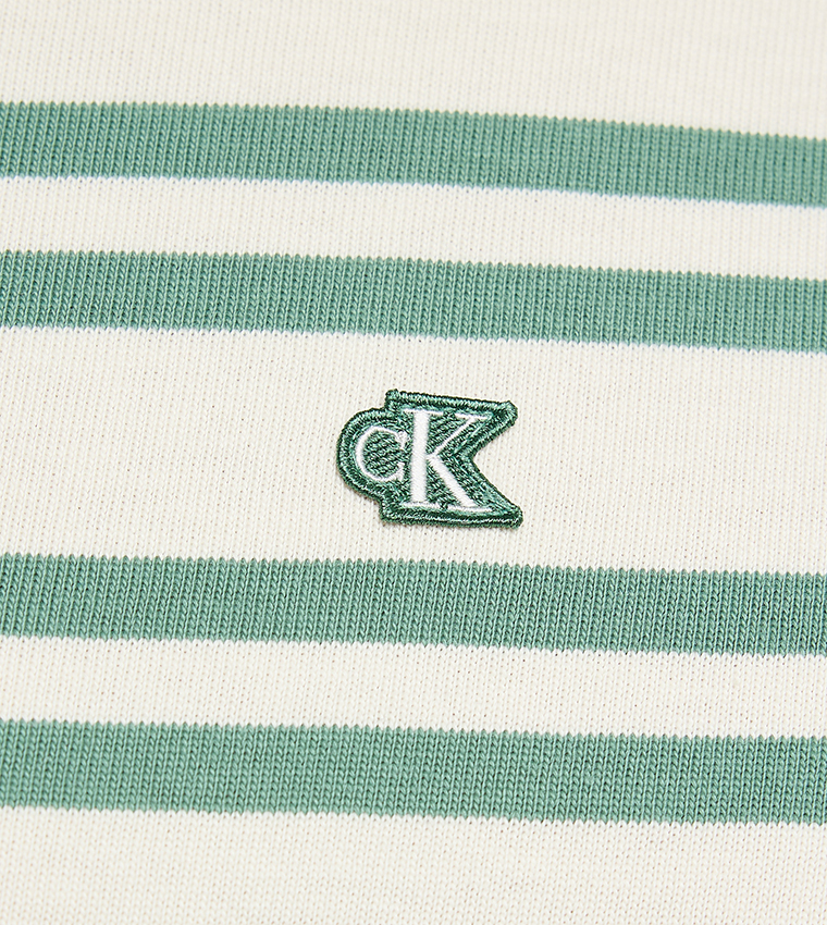 Striped Crew Neck T-Shirt