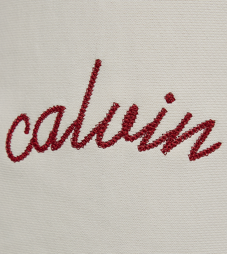 Logo Embroidered Elastic Waist Shorts