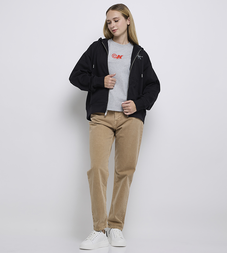 Logo Printed Crew Neck T-Shirt