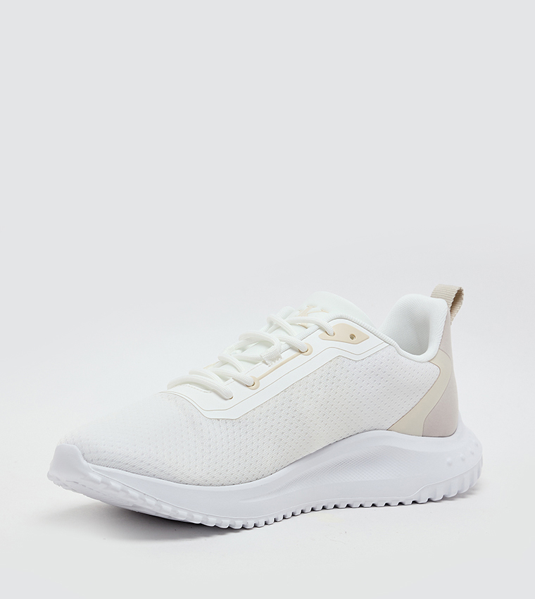 Logo Detail Lace Up Sneakers