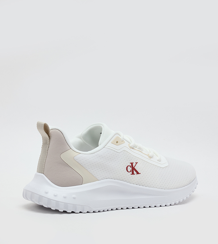 Logo Detail Lace Up Sneakers