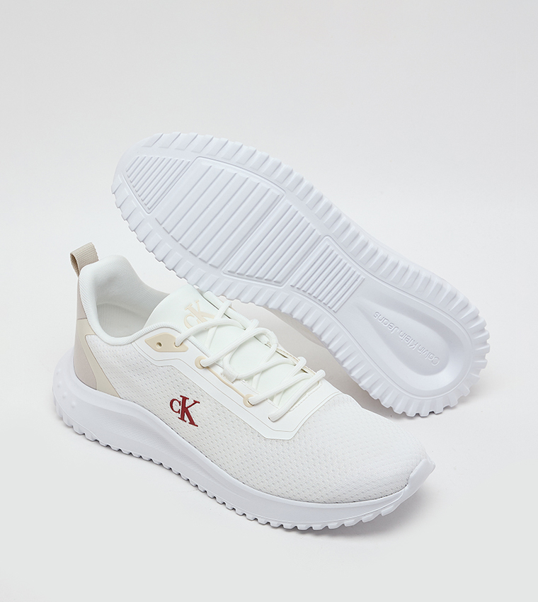 Logo Detail Lace Up Sneakers