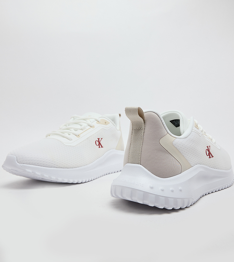 Logo Detail Lace Up Sneakers
