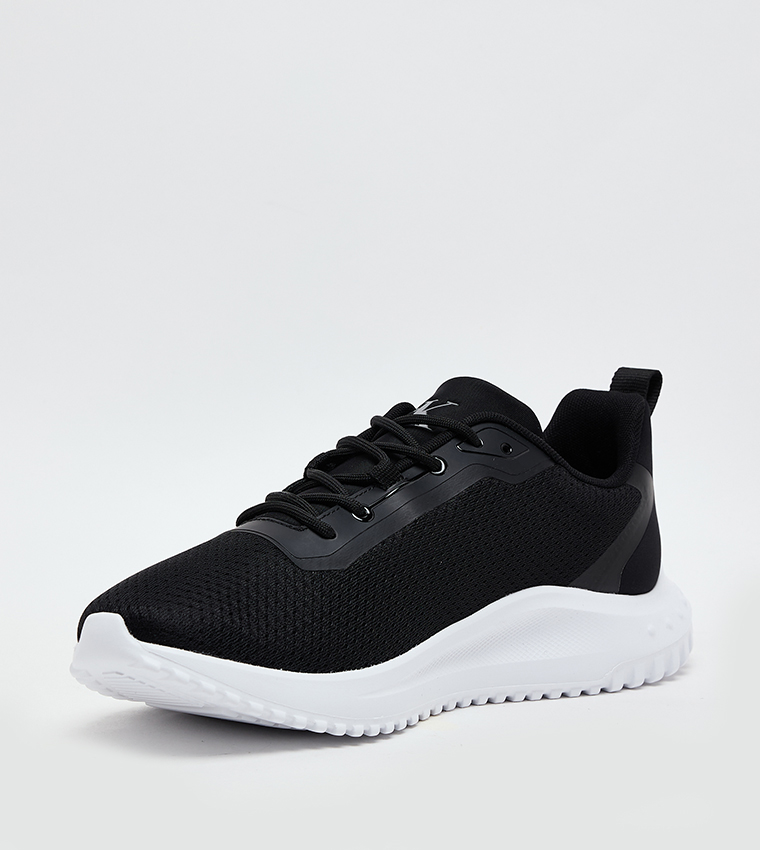 Logo Detail Lace Up Sneakers