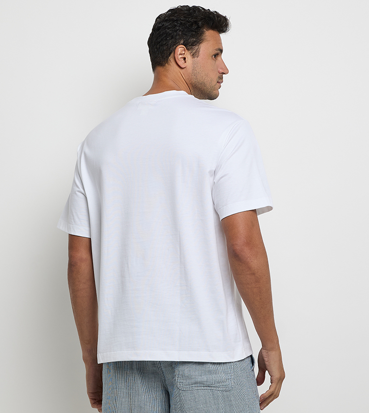 Logo Printed Crew Neck T-Shirt