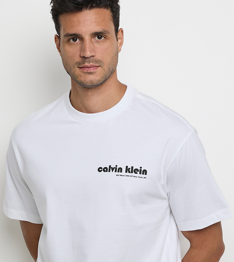 Logo Printed Crew Neck T-Shirt
