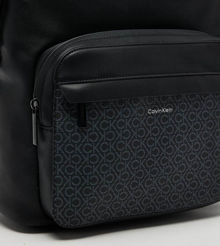 MUST Monogram Patterned Backpack