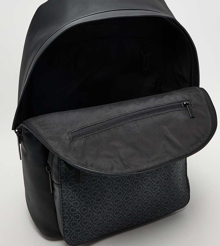 MUST Monogram Patterned Backpack