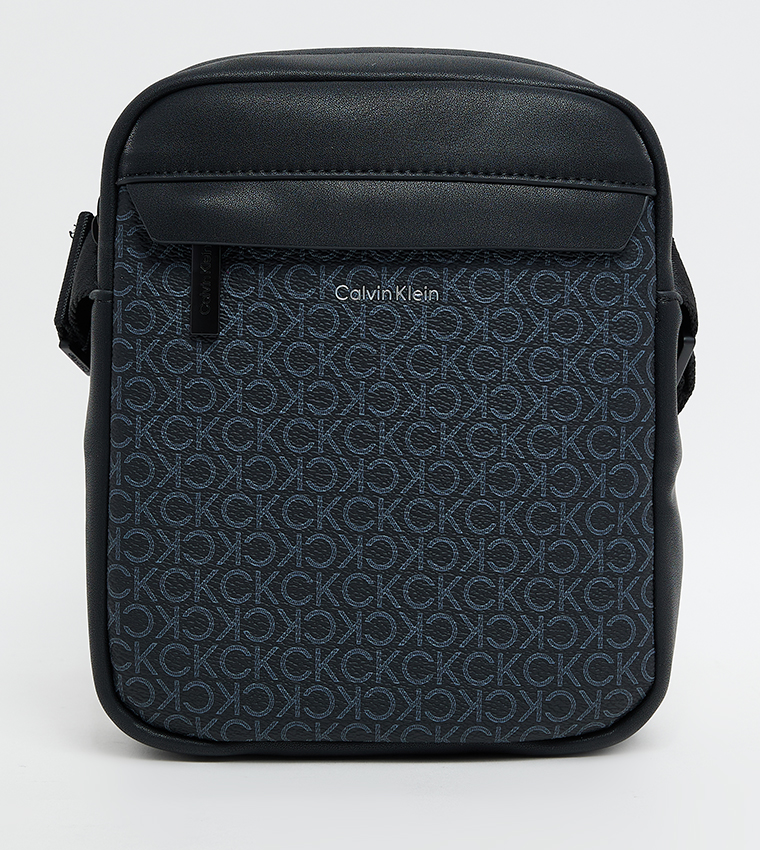 Monogram Print Reporter Bag